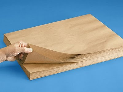 15 X 18 KRAFT WAX PAPER SHEETS